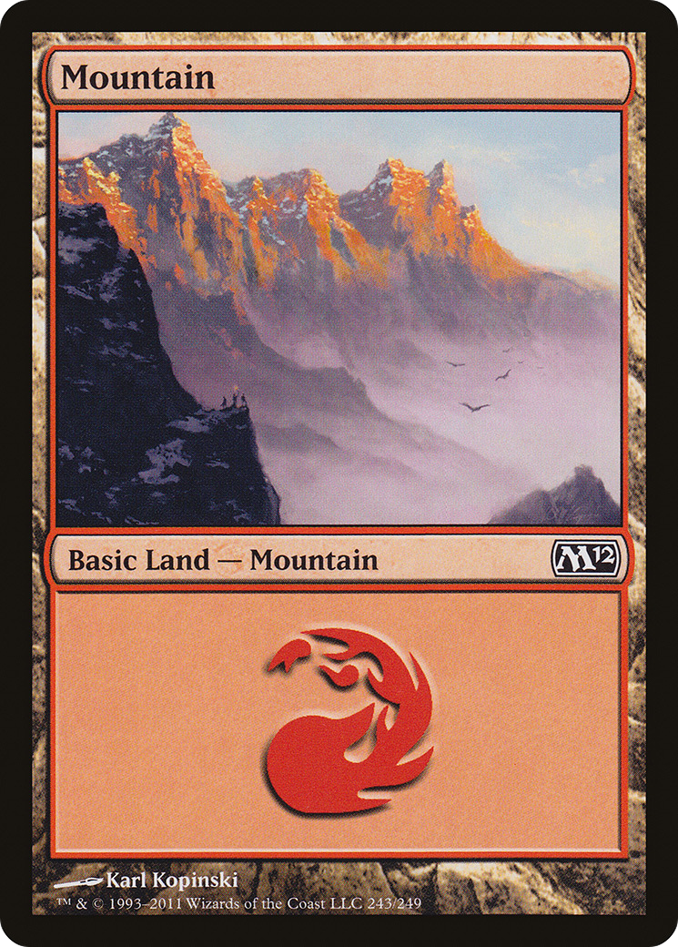 Mountain (243) (M12-243)  - Magic 2012