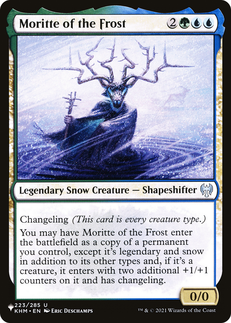 Moritte of the Frost (LIST-KHM-223)  - The List: (snow)