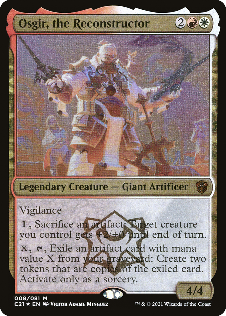 Osgir, the Reconstructor (Display Commander) [Commander 2021]