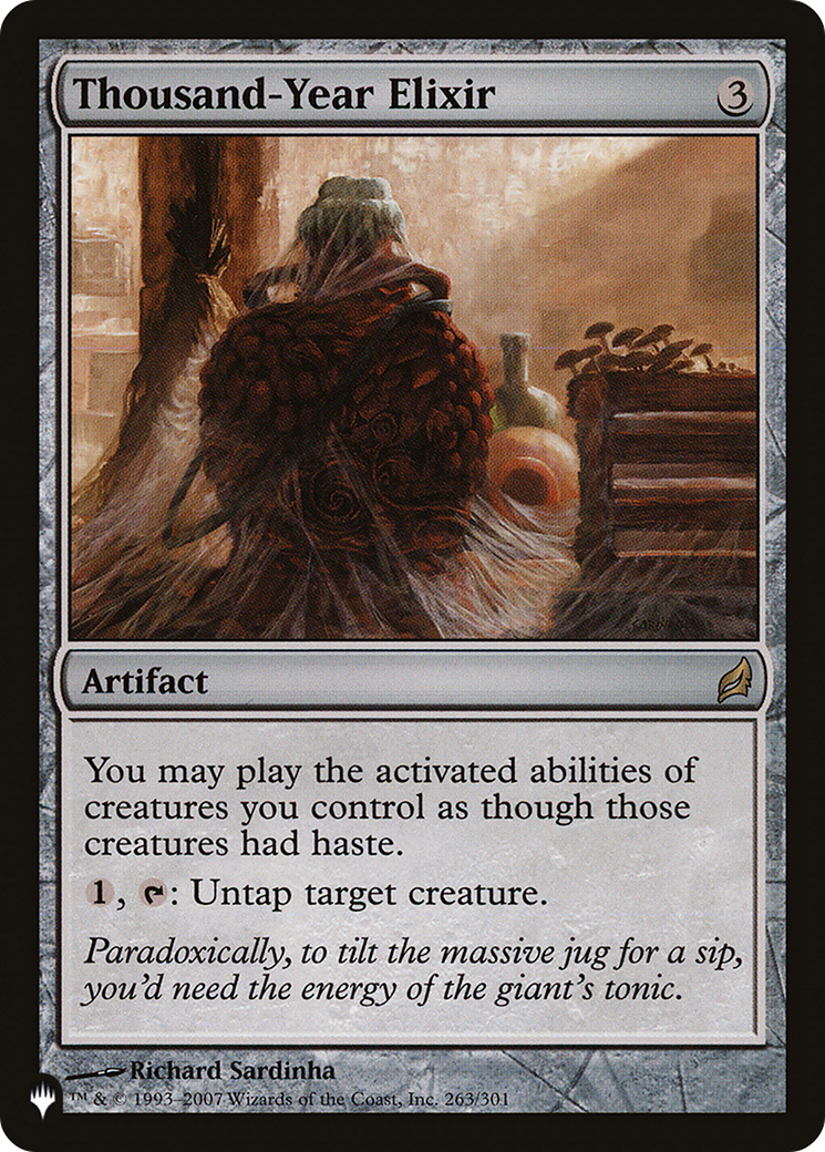 Thousand-Year Elixir (LIST-263/301)  - The List