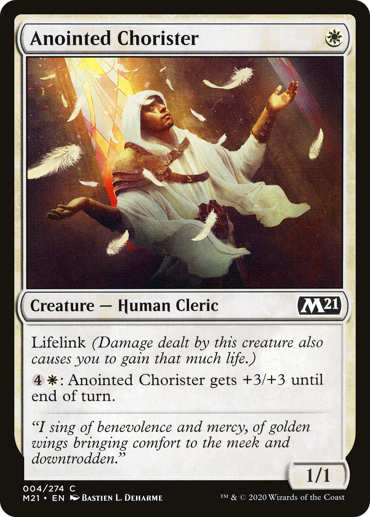 Anointed Chorister (M21-004)  - Core Set 2021