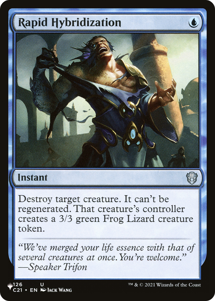 Rapid Hybridization (LIST-126/081)  - The List