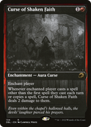Curse of Shaken Faith (DBL-134)  Foil - Innistrad: Double Feature