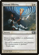 Solemn Offering (M14-036)  Foil - Magic 2014