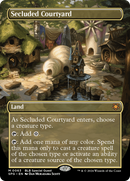 Secluded Courtyard (Borderless) (SPG-063)  Foil - Special Guests