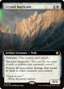 Crystal Barricade (Extended Art) (FDN-444)  - Foundations: (Extended Art)
