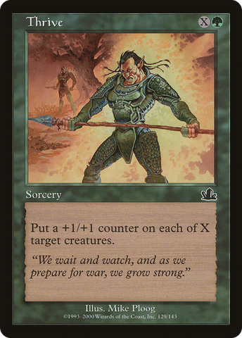 Thrive (PCY-129)  Foil - Prophecy