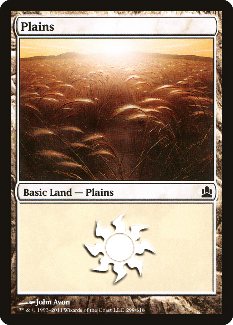Plains (299) (CMD-299)  - Commander 2011