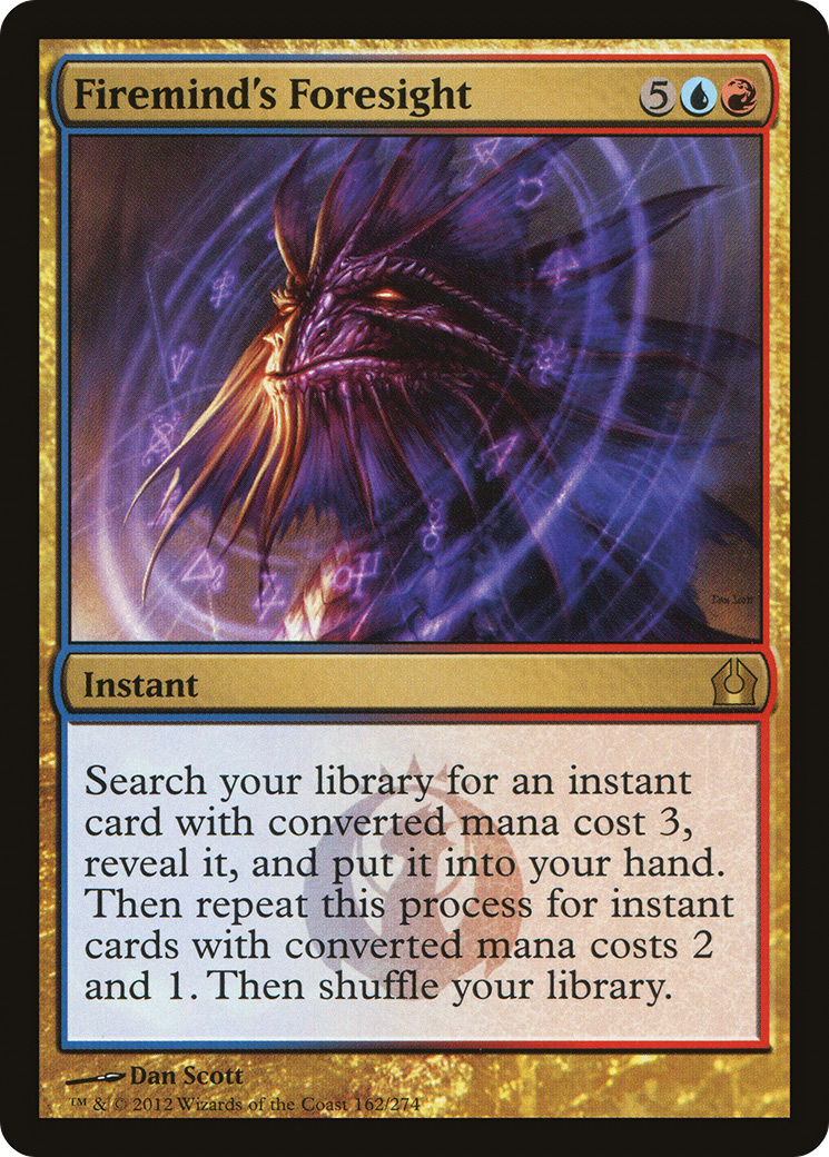 Firemind's Foresight (RTR-162)  - Return to Ravnica