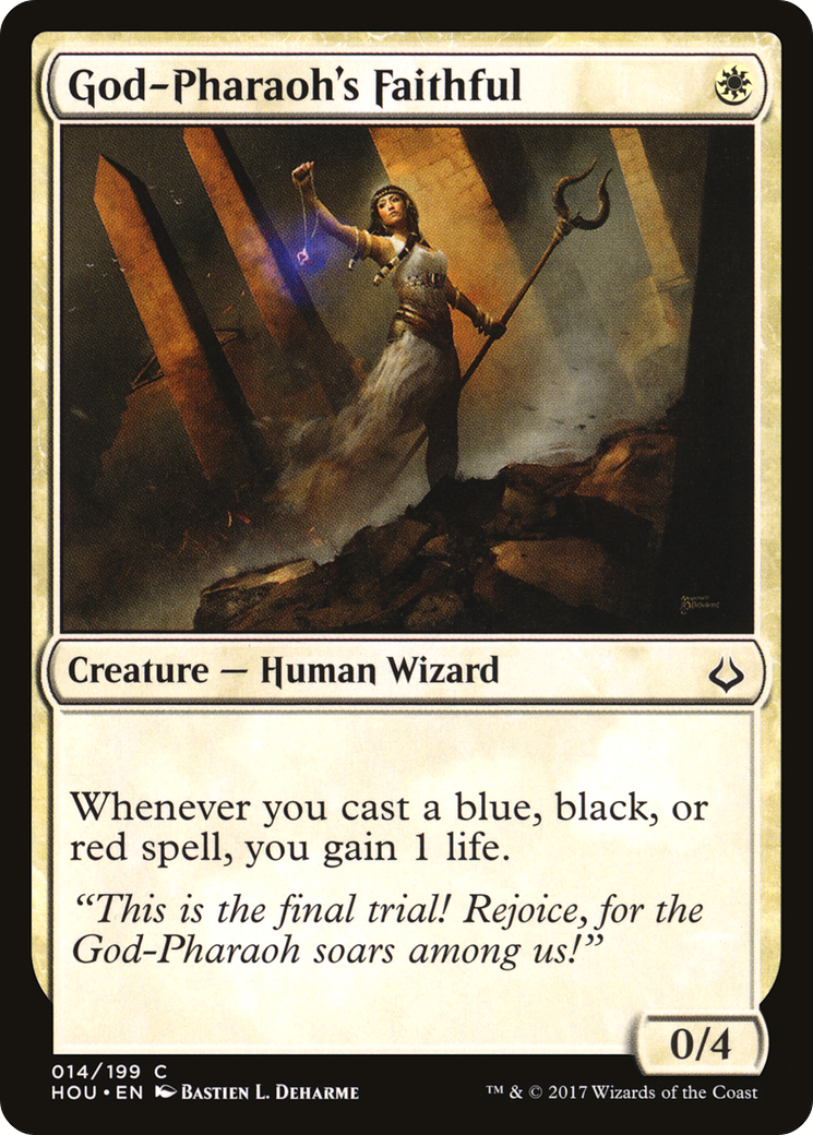 God-Pharaoh's Faithful (HOU-014)  Foil - Hour of Devastation
