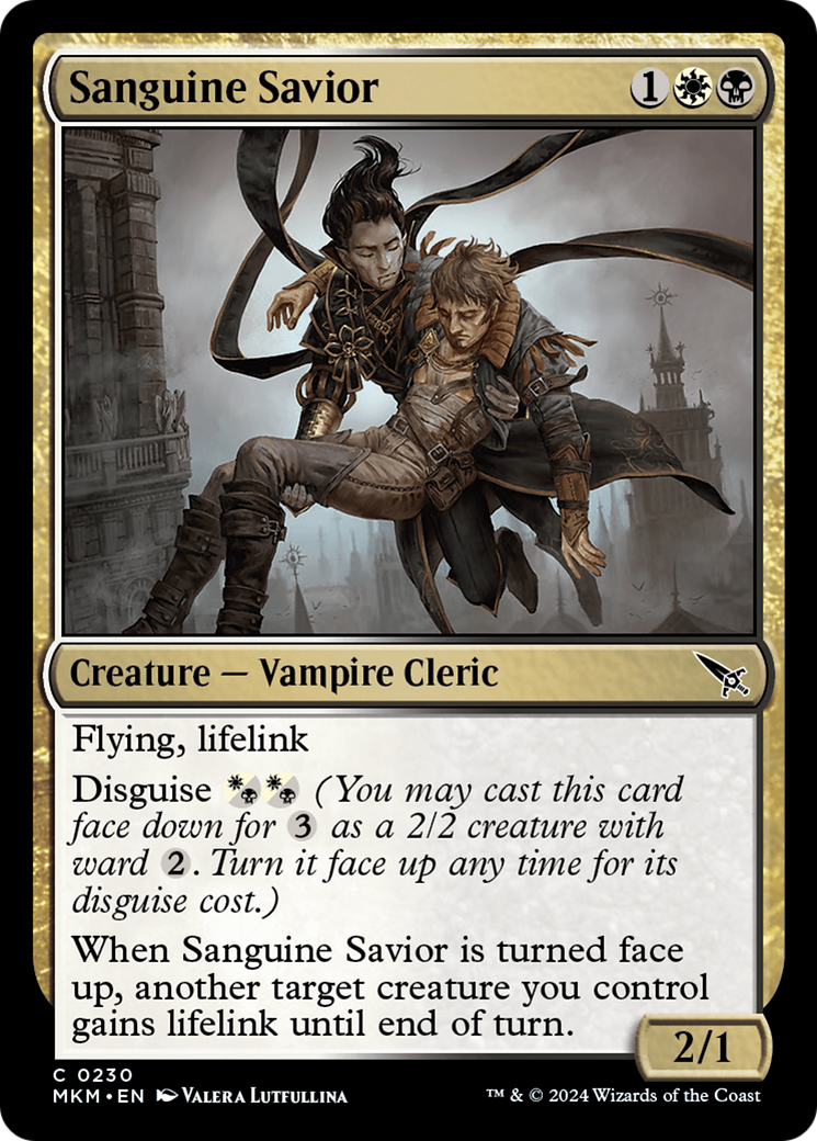 Sanguine Savior (MKM-230)  - Murders at Karlov Manor