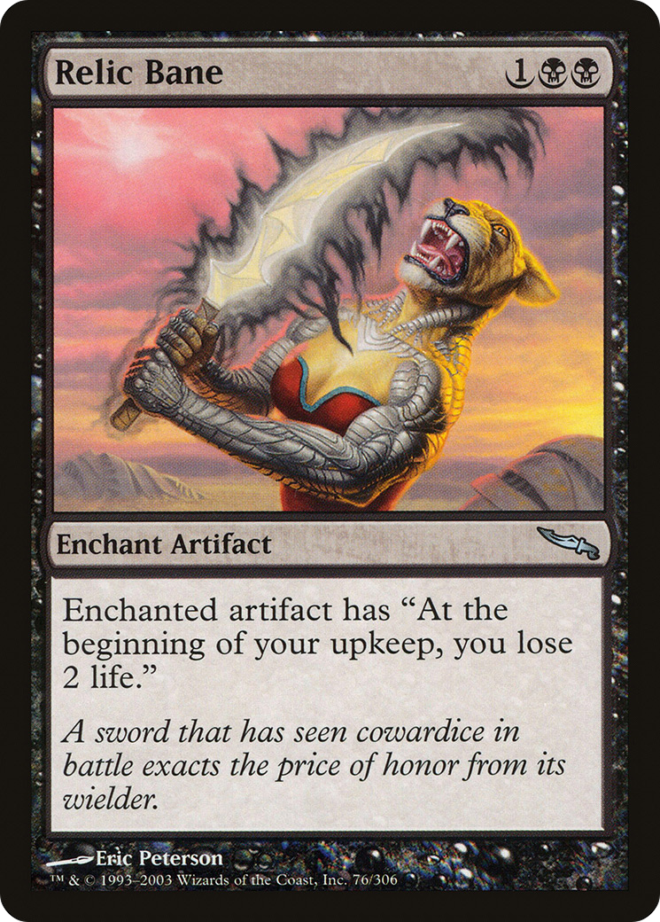 Relic Bane (MRD-076)  Foil - Mirrodin