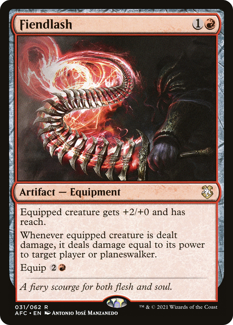 Fiendlash (AFC-031) - Adventures in the Forgotten Realms Commander