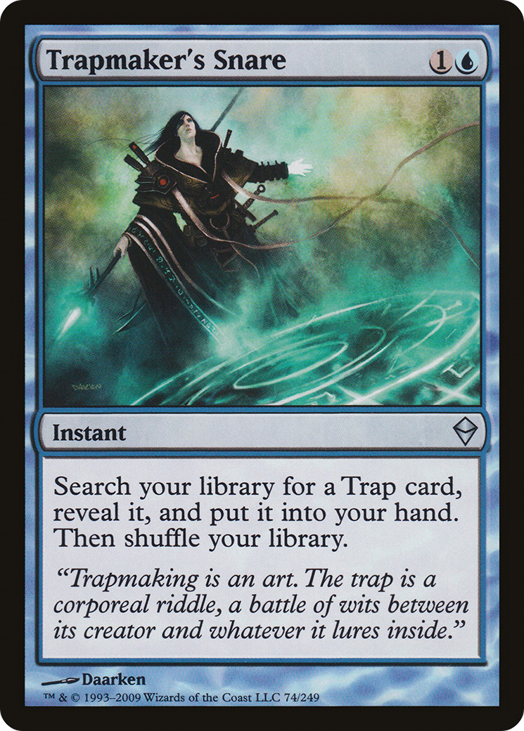 Trapmaker's Snare (ZEN-074)  Foil - Zendikar