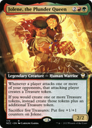 Jolene, the Plunder Queen (Extended Art) (NCC-173) - New Capenna Commander: (Extended Art)