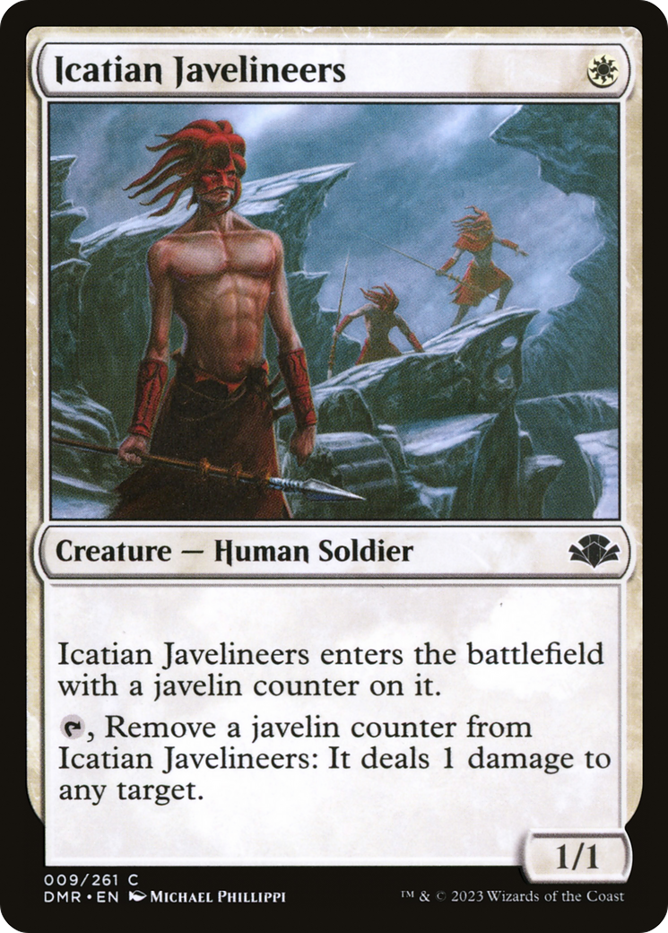 Icatian Javelineers (DMR-009)  Foil - Dominaria Remastered