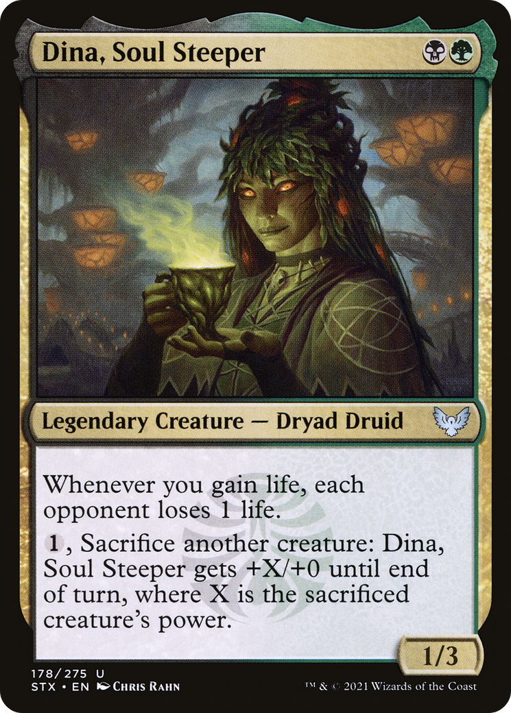Dina, Soul Steeper (STX-178) - Strixhaven: School of Mages