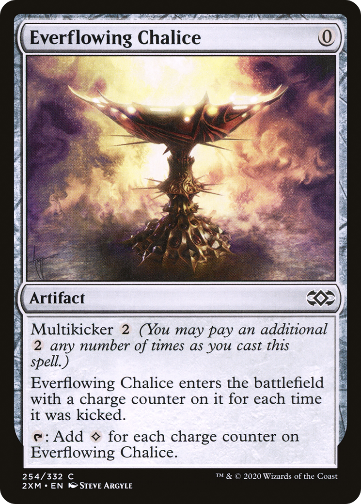 Everflowing Chalice (2XM-254)  Foil - Double Masters
