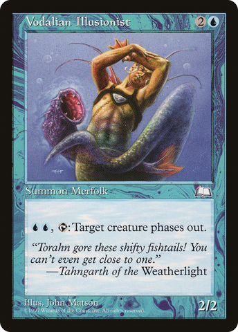 Vodalian Illusionist (WTH-) - Weatherlight