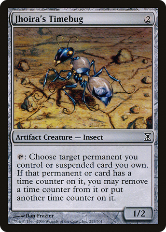 Jhoira's Timebug (TSP-257)  Foil - Time Spiral