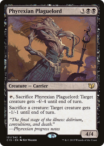 Phyrexian Plaguelord (C15-131)  - Commander 2015