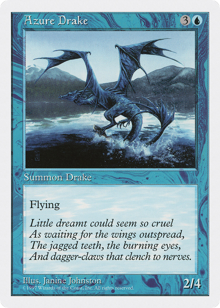 Azure Drake (5ED-)  - Fifth Edition