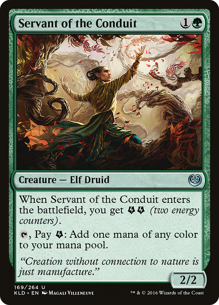 Servant of the Conduit (KLD-169)  Foil - Kaladesh