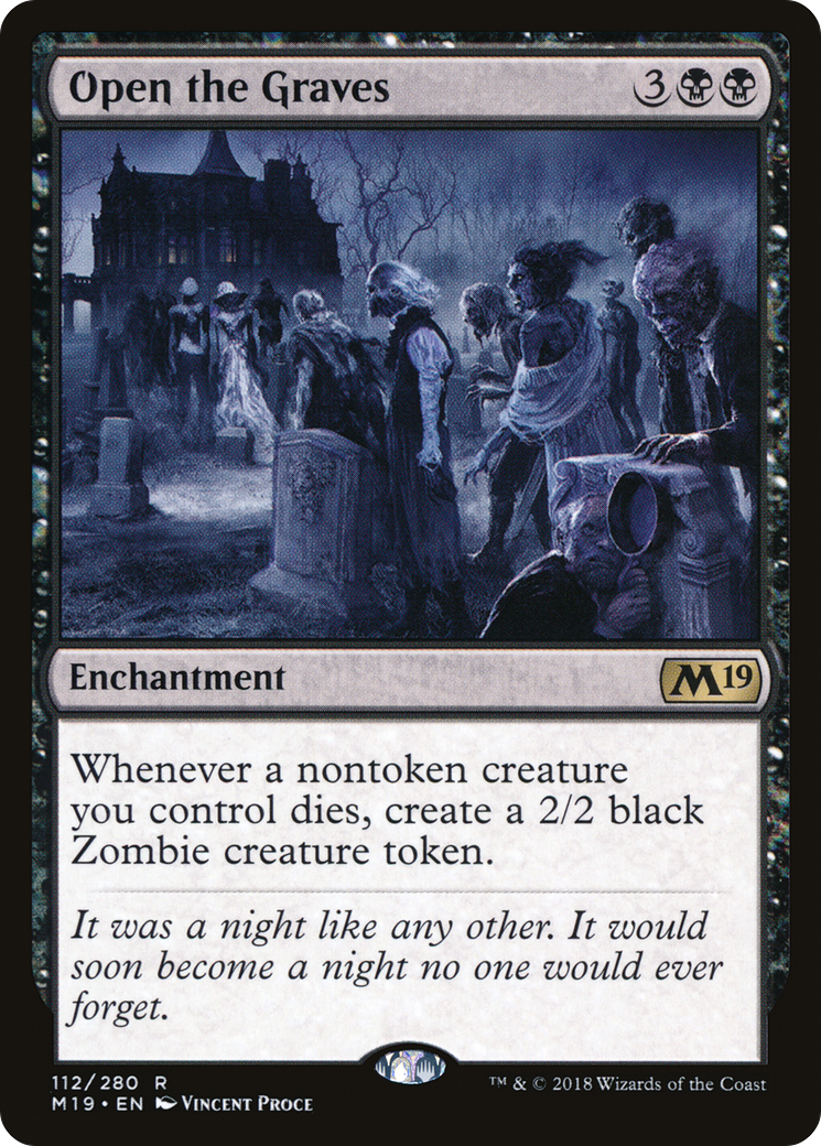 Open the Graves (M19-112)  - Core Set 2019
