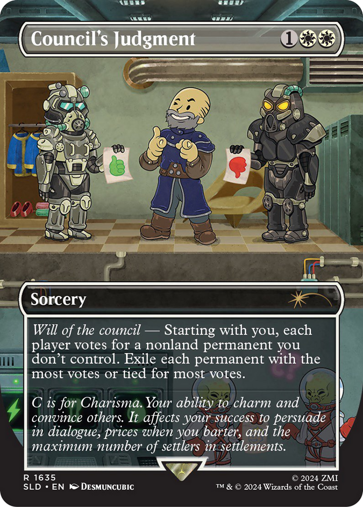 Council's Judgment (SLD-1635)  - Secret Lair Drop (Borderless)