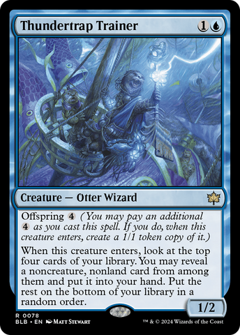 Thundertrap Trainer (BLB-078) - Bloomburrow