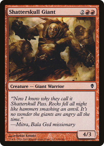 Shatterskull Giant (ZEN-148) - Zendikar Foil