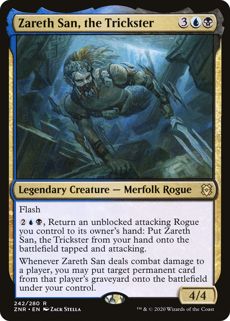 Zareth San, the Trickster (ZNR-242)  - Zendikar Rising