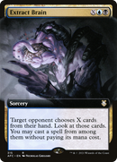 Extract Brain (Extended Art) (AFC-315) - Adventures in the Forgotten Realms Commander