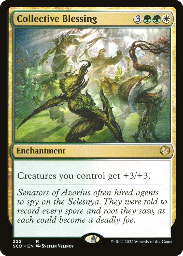 Collective Blessing (SCD-222)  - Starter Commander Decks
