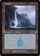 Island (32) (Retro Frame) (BRC-032)  - The Brothers' War Commander