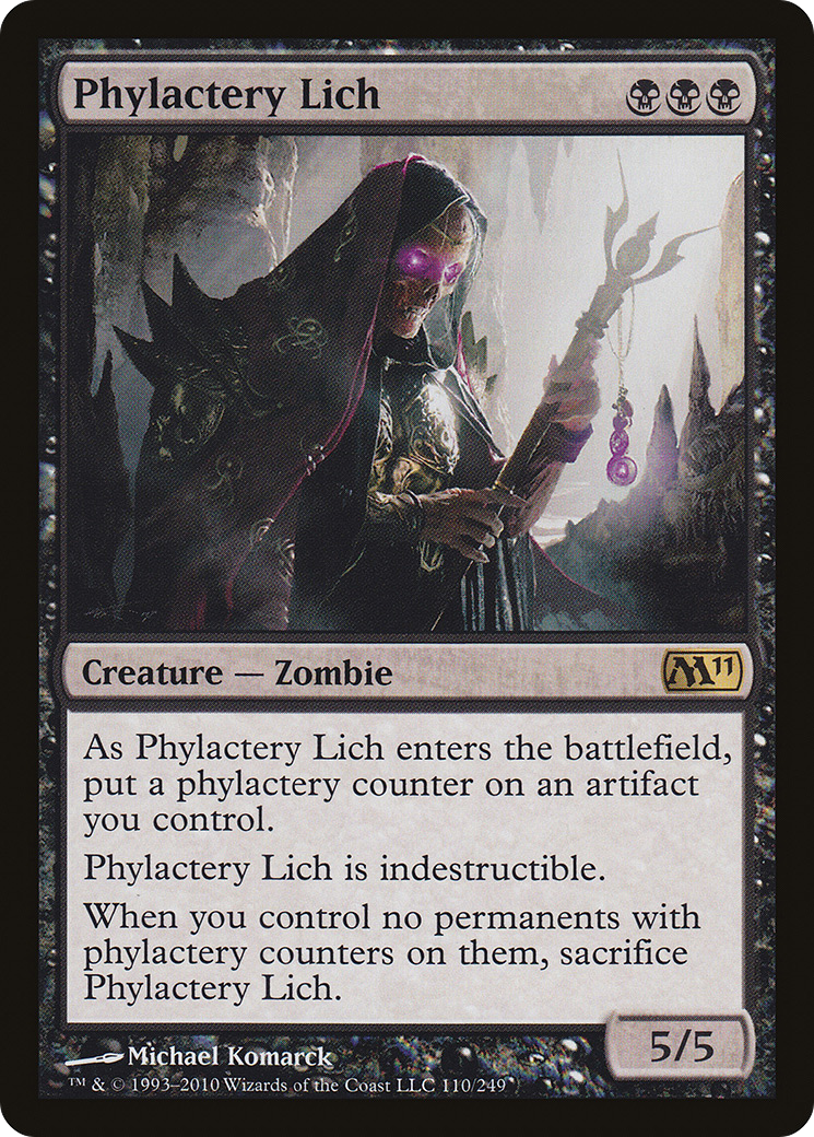 Phylactery Lich (M11-110)  - Magic 2011