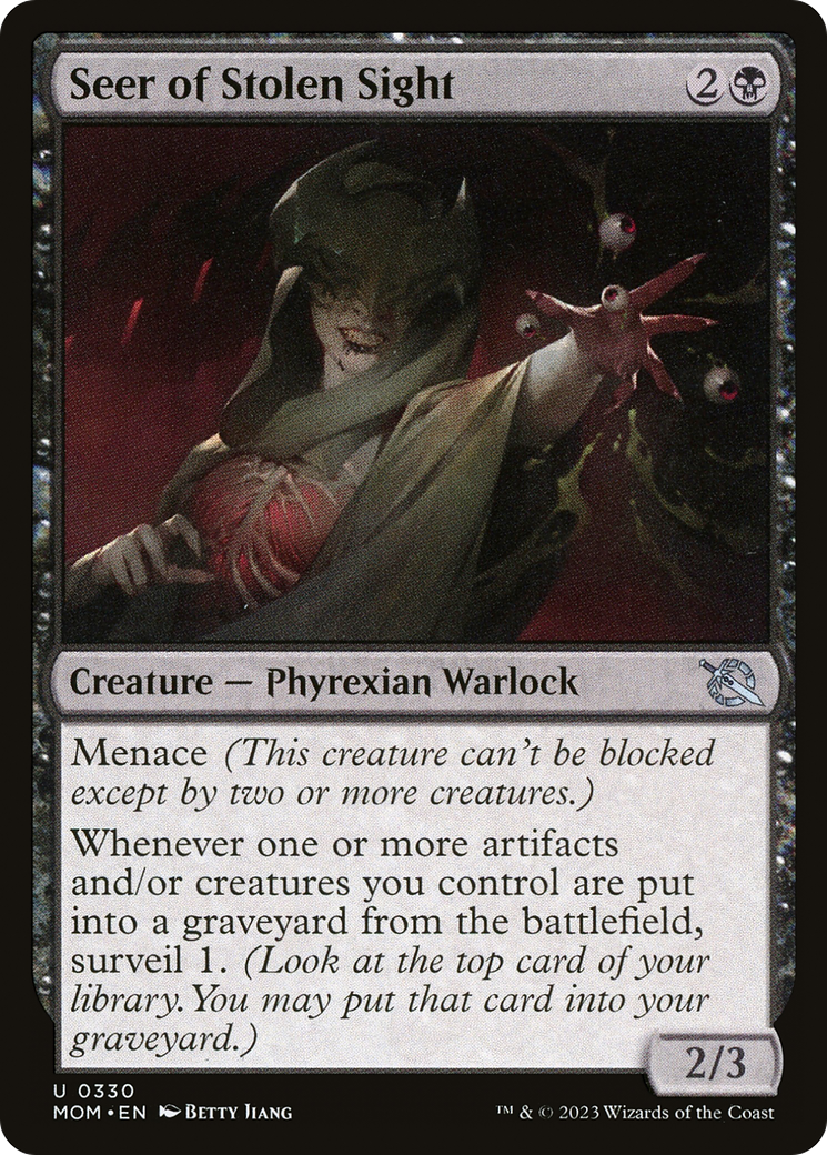 Seer of Stolen Sight (MOM-330)  - March of the Machine