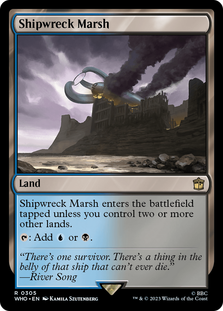 Shipwreck Marsh (WHO-305)  Foil - Doctor Who