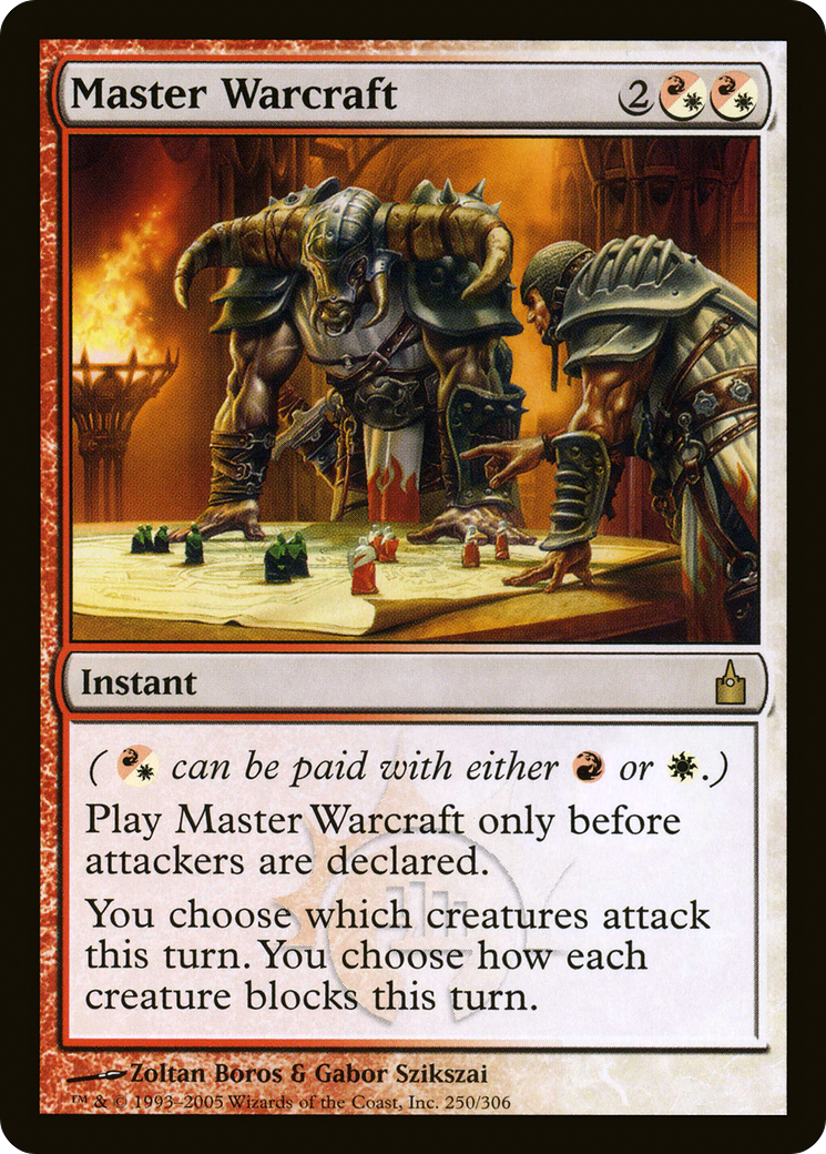 Master Warcraft (RAV-250)  Foil - Ravnica: City of Guilds