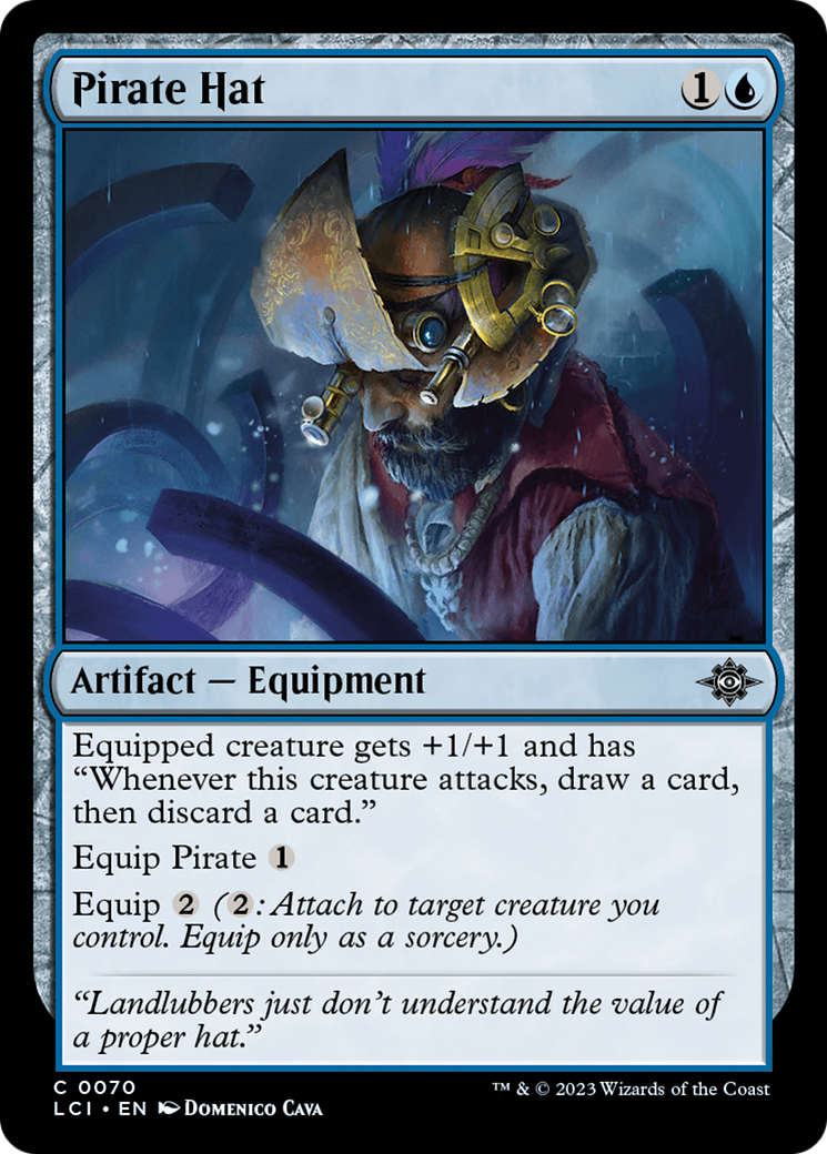 Pirate Hat (LCI-070)  Foil - The Lost Caverns of Ixalan