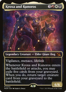 Kroxa and Kunoros (Showcase) (MOM-312)  Foil - March of the Machine: (Showcase)