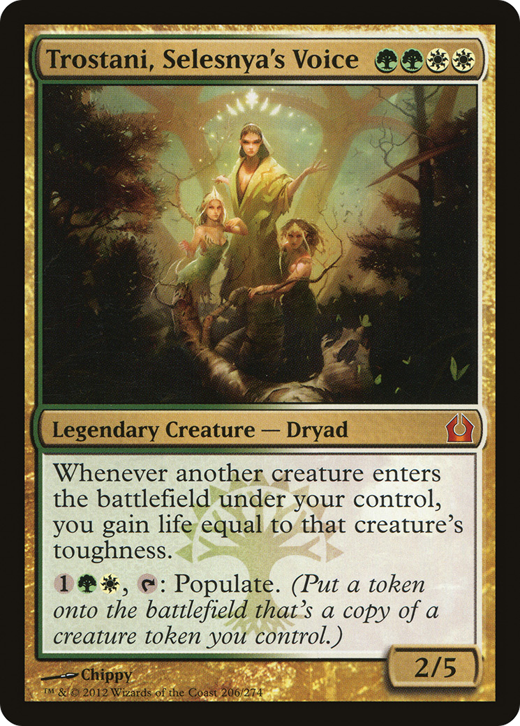 Trostani, Selesnya's Voice (RTR-206)  Foil - Return to Ravnica