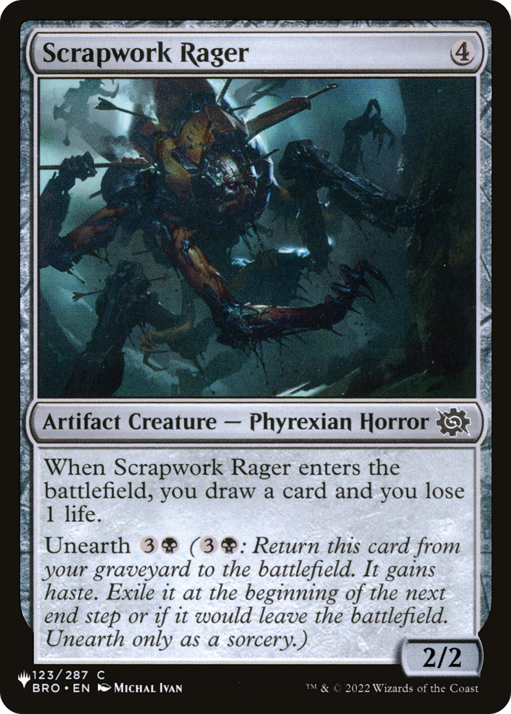 Scrapwork Rager (LIST-BRO-123)  - The List