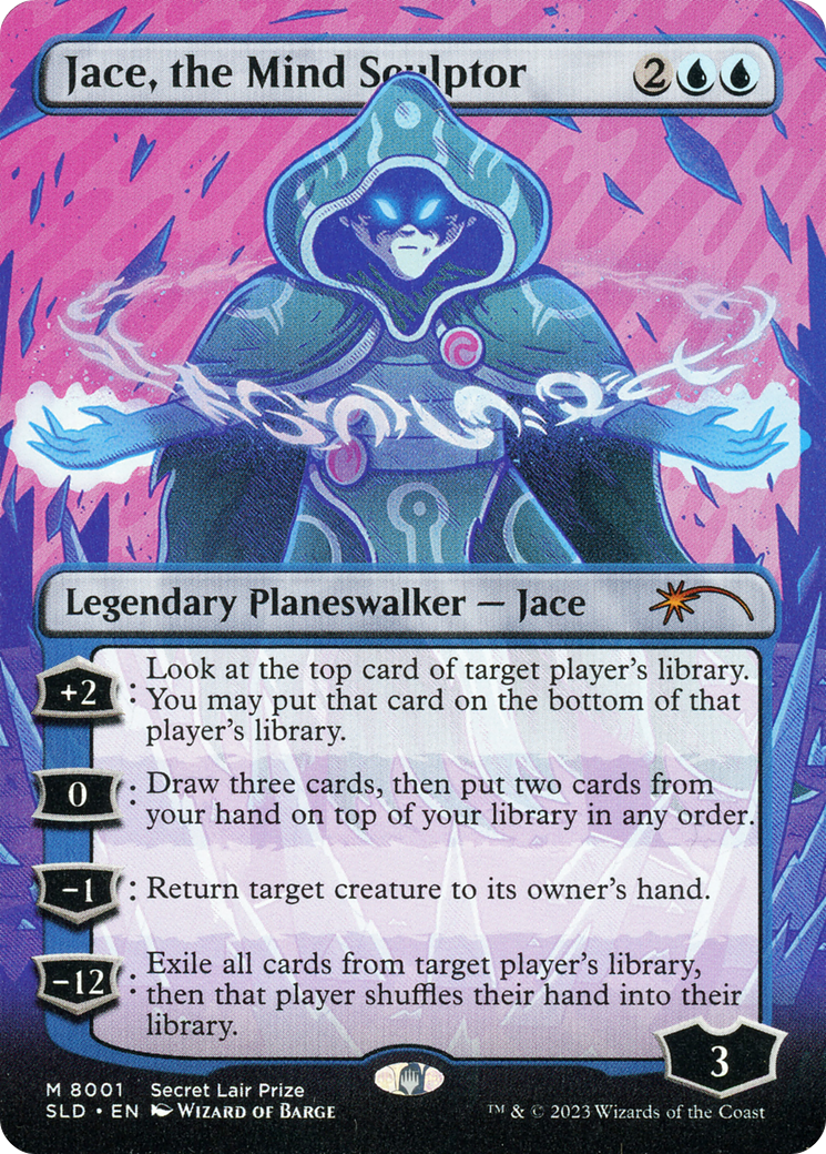 Jace, the Mind Sculptor (SLP-8001) - Secret Lair Drop (Borderless)