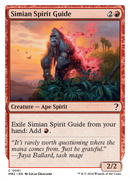 Simian Spirit Guide (White Border) (MB2-061)  - Mystery Booster 2