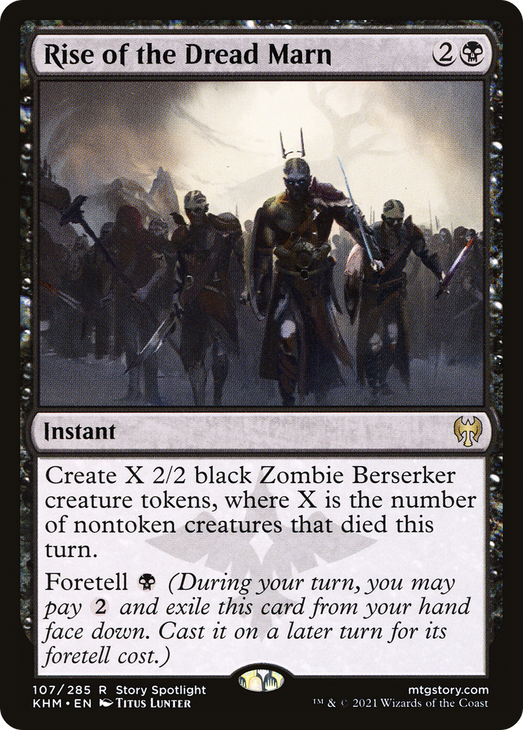 Rise of the Dread Marn (KHM-107)  - Kaldheim