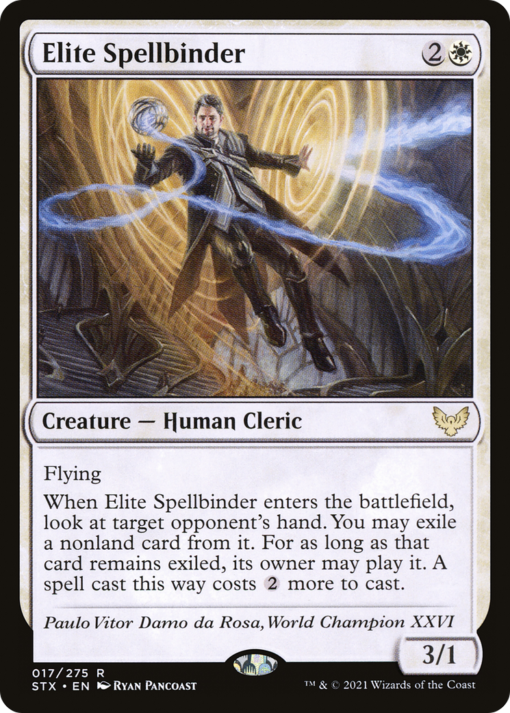 Elite Spellbinder (STX-017)  - Strixhaven: School of Mages