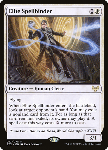 Elite Spellbinder (STX-017)  Foil - Strixhaven: School of Mages