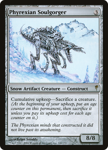 Phyrexian Soulgorger (CSP-141)  - Coldsnap