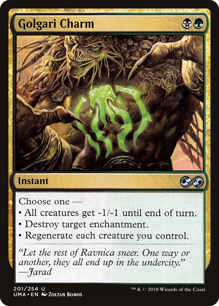 Golgari Charm (UMA-201)  - Ultimate Masters